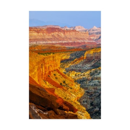 Cateyes 'Capitol Reef Sunset 7' Canvas Art,12x19